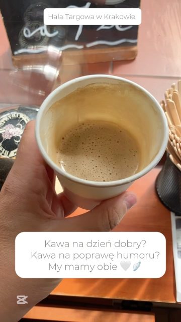 a Wy kiedy najbardziej lubicie pić kawę? 🤍🪽